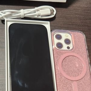 New iPhone 16 Pro,  256GB, Black Titanium - Unlocked in an open box